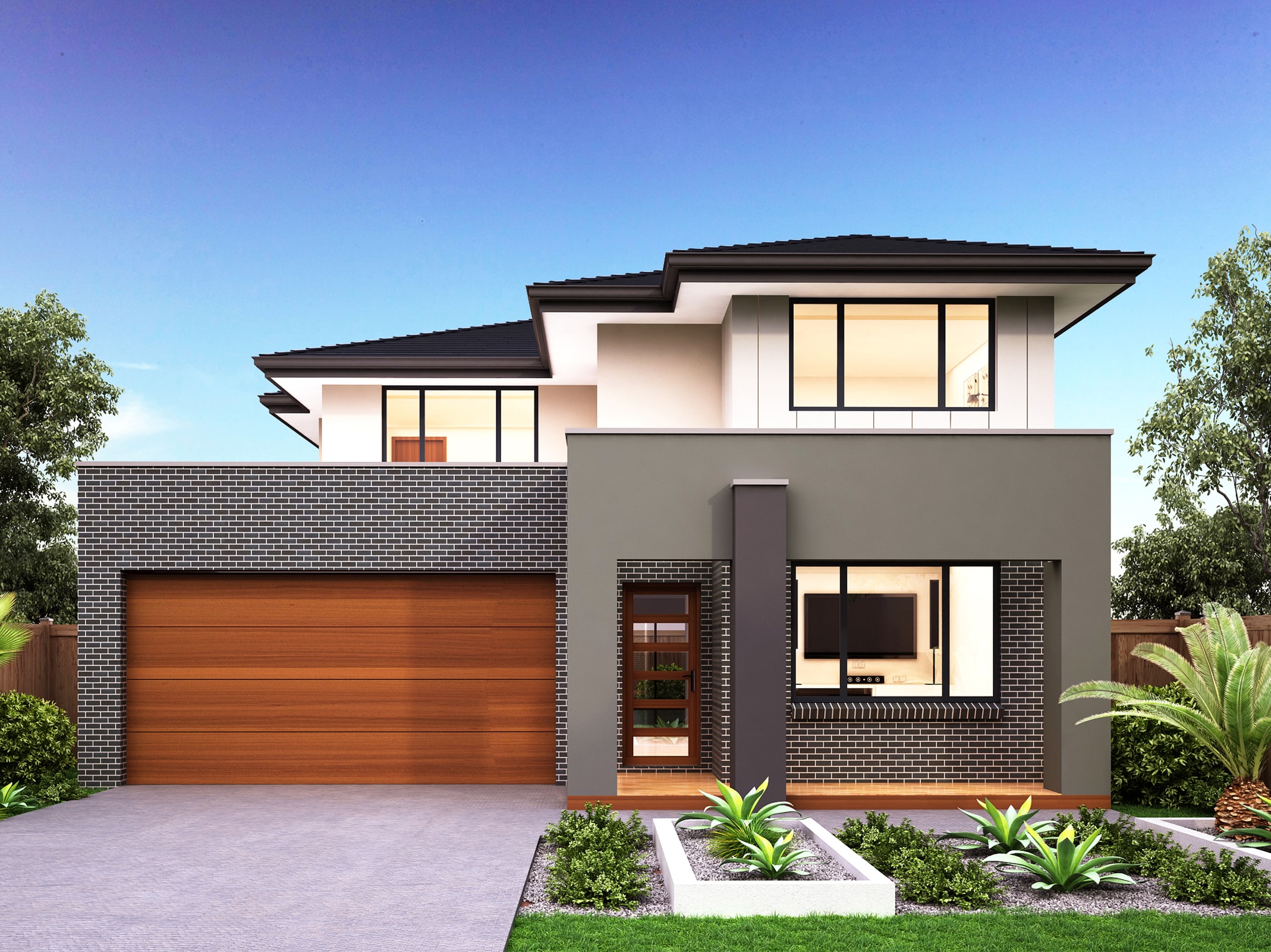 Double Story Home Design