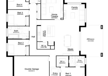 Single Story Home Plan