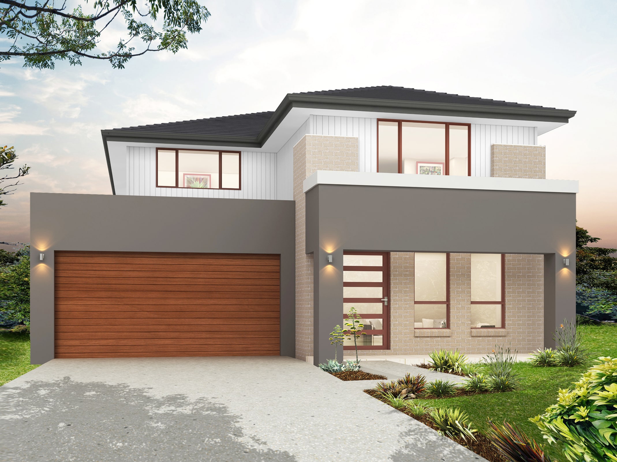 Double Story Home Design