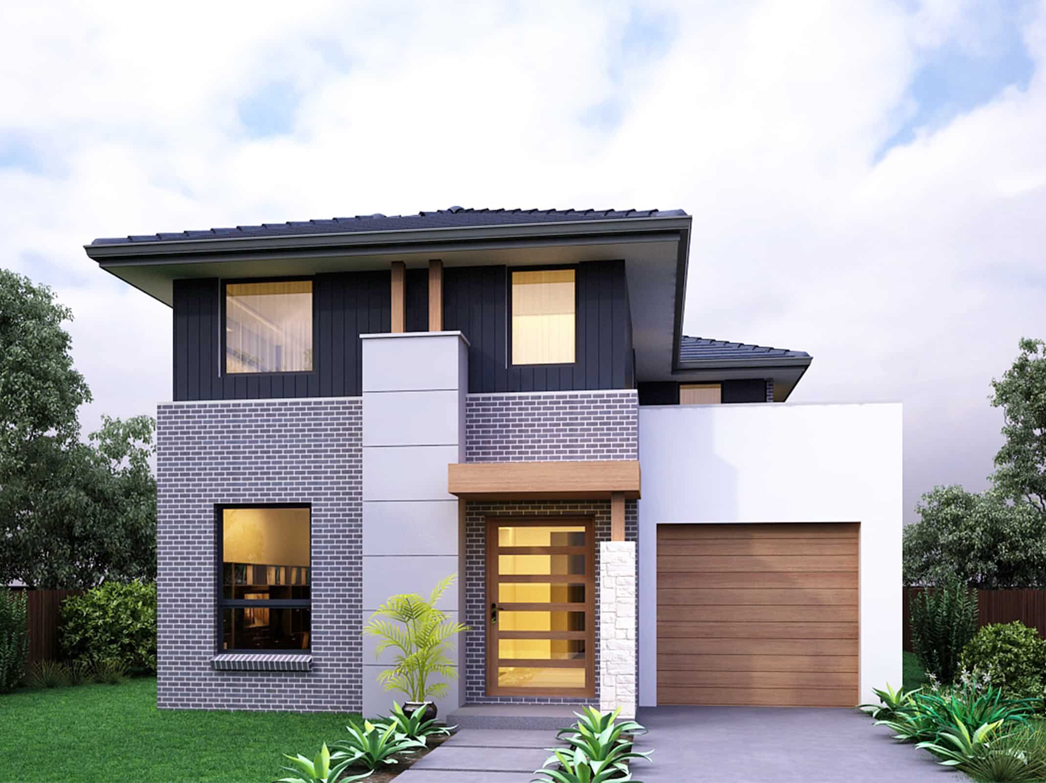 Double Story Home Design