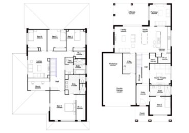 Double Story Home Design