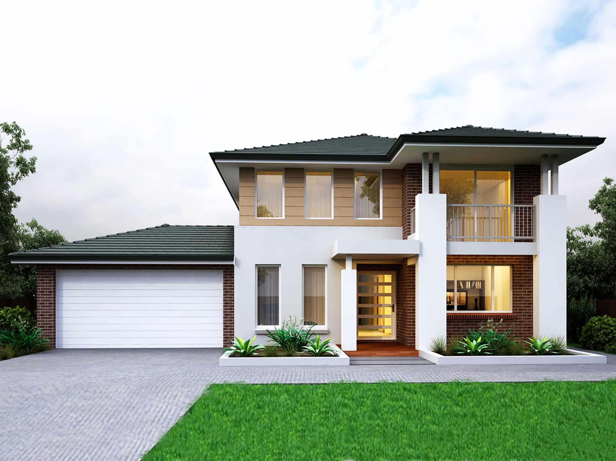 Double Story Home Design