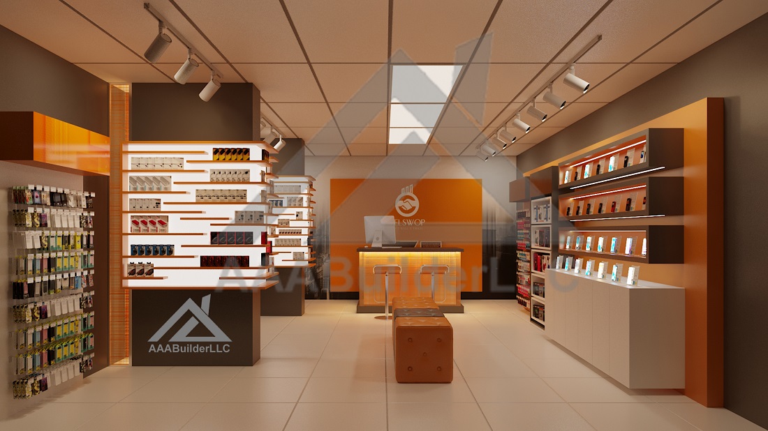 AAABuilderLLC Store Interior Design