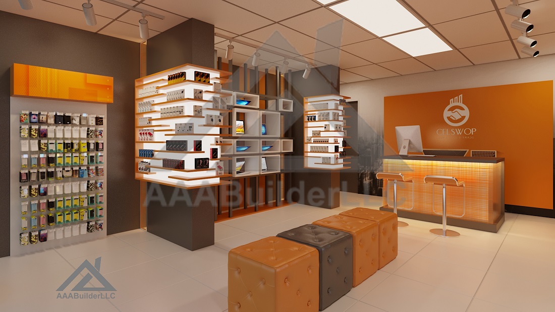 AAABuilderLLC Store Interior Design