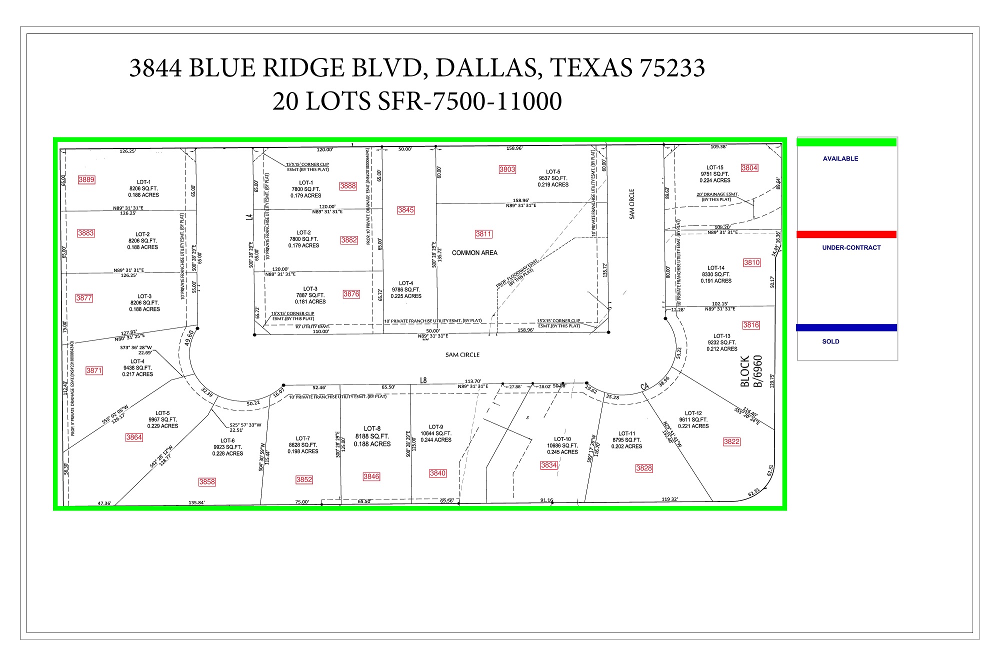 AAABuilderLLC Blue Ridge Lots